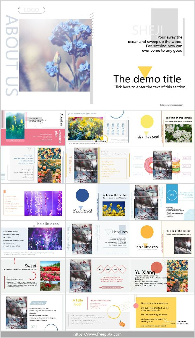 Beautiful Album PowerPoint Templates