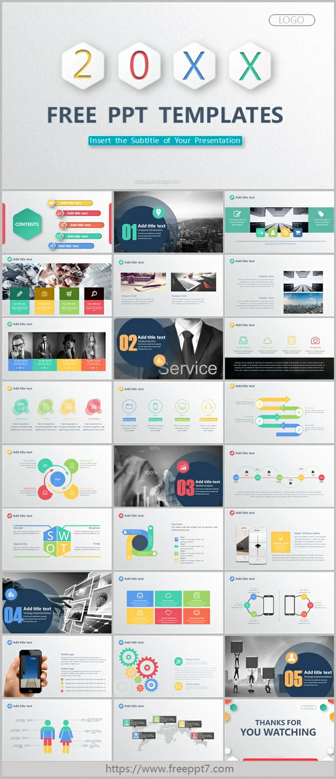 Dynamic 3D Style Business PowerPoint Templates