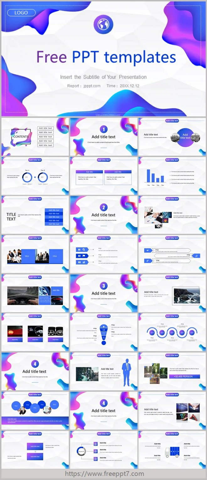 Dynamic Fashion Business PowerPoint Templates