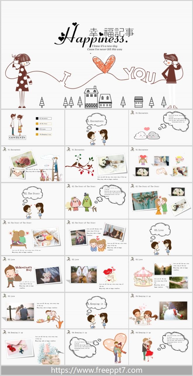 Happy notes PowerPoint templates