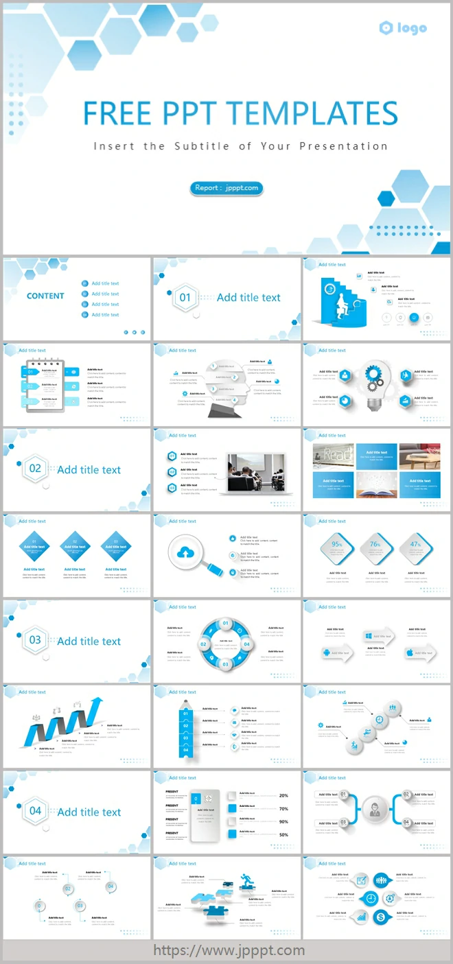 High-end Micro Stereo Style PowerPoint Templates