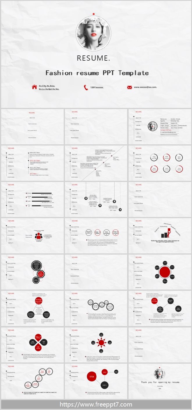 Side Navigation Style PowerPoint Templates